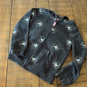 Toddler girl unicorn jacket